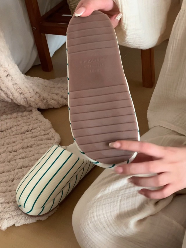 Amazon | [XIXITIAO] ルームシューズ スリッパ 男女兼用 厚底 室内用