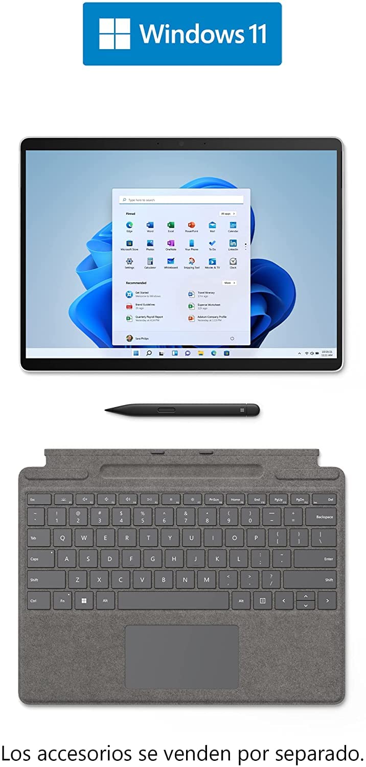 Microsoft Surface pro X, 33 cm , WLAN, Microsoft SQ1, 8 GB RAM