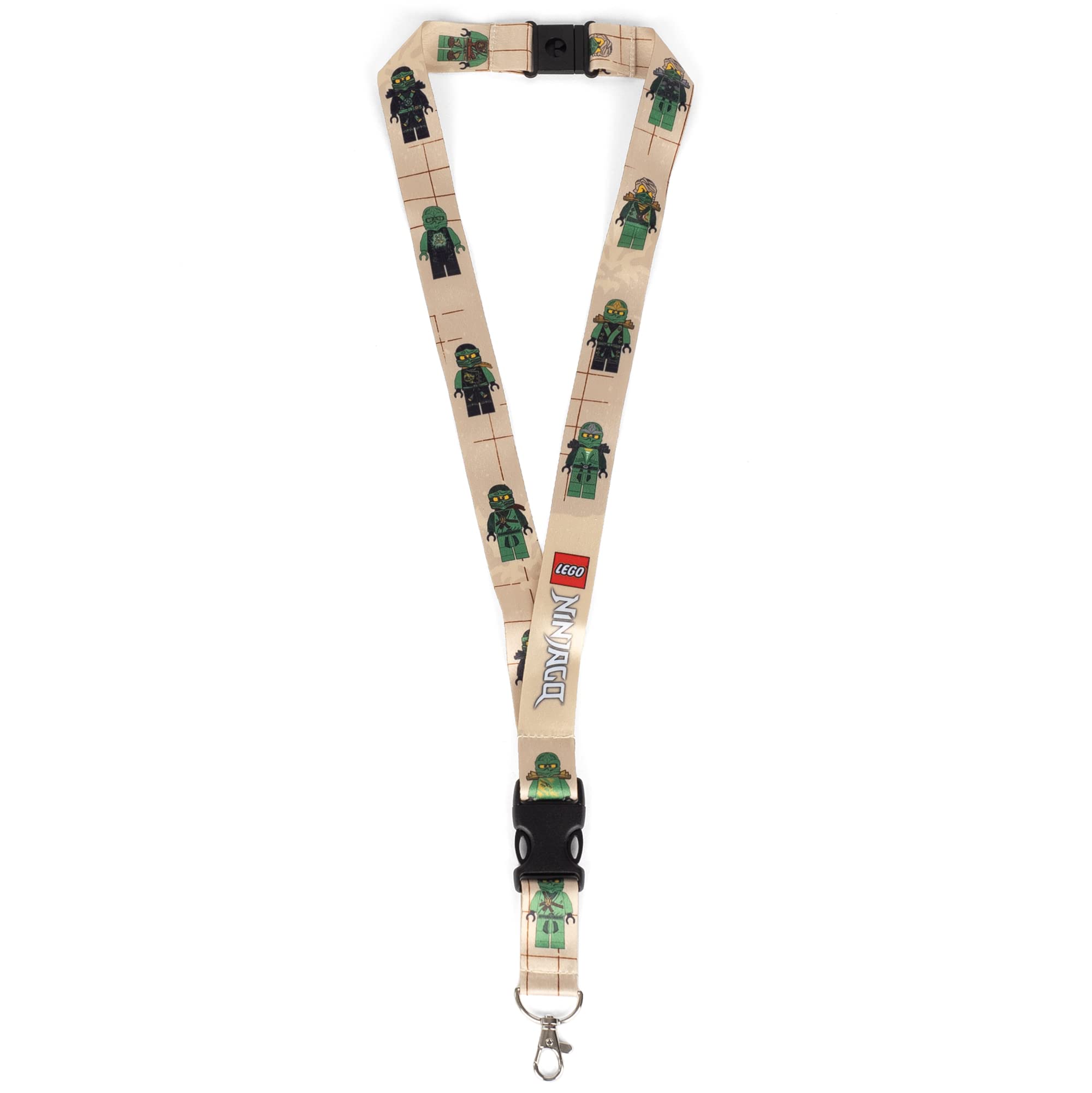 LEGOLanyard, Neck Strap for Key Chains, Detachable Lanyard for Phone, Keys, ID Badge, with clasp and Quick Release Buckle