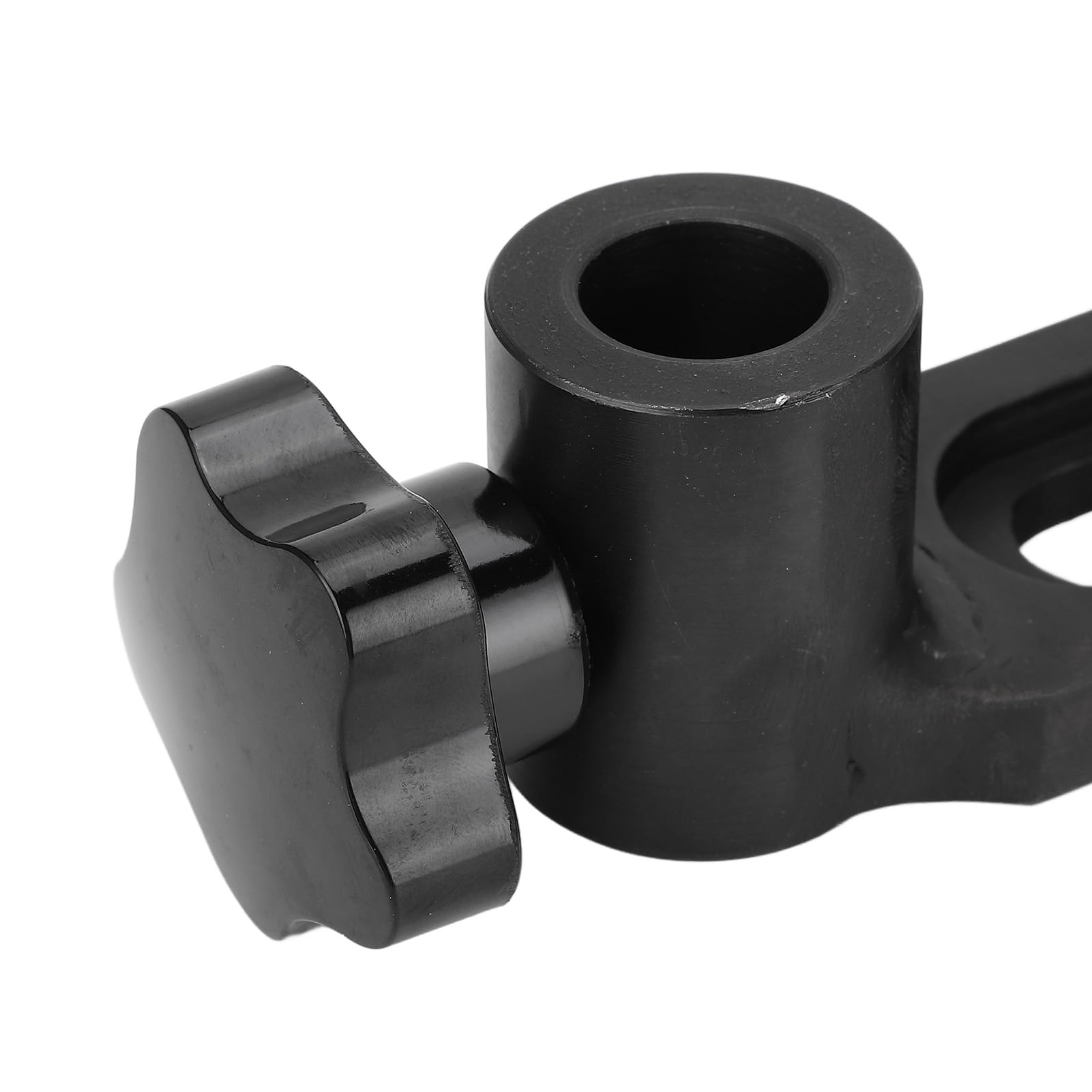 Yctze Base de Soporte de Herramientas de Torno para carpintería: Acero OY Premium con un Diámetro de Hoyo de 25 Mm para Control y Fácil