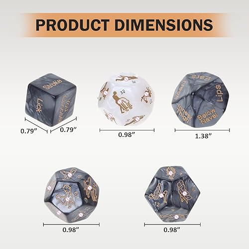 Miniatura 6 de Sexo travieso pero dados sexuales juego sexual para parejas adultas Prime con 36 posiciones juguetes sexuales y juegos para adultos bellamente