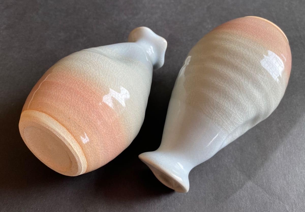 Amazon.co.jp: 萩焼 酒器 徳利 猪口 盃 杯 天鵬山 品 ② : ホーム