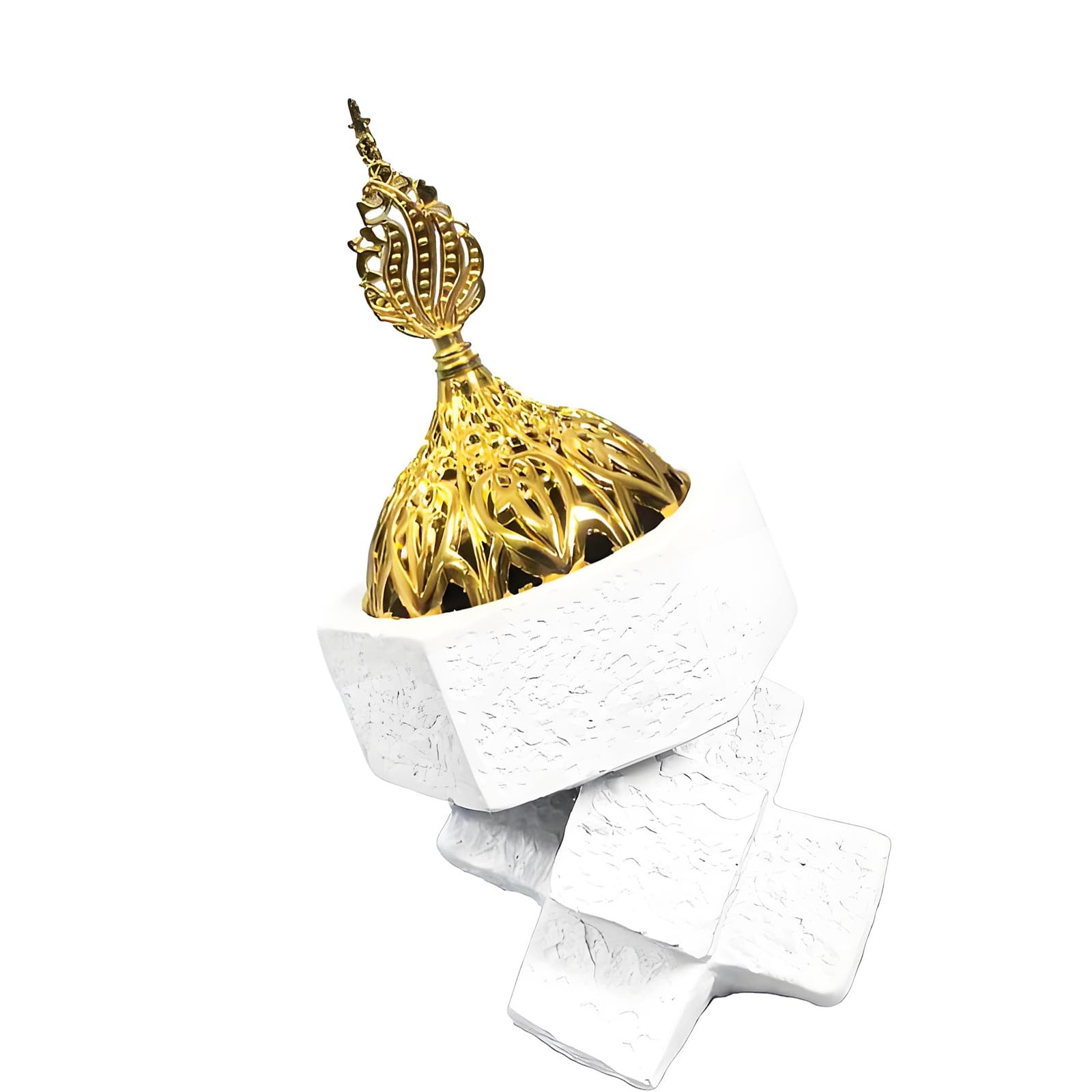 Stylish Aromatherapies Burners, Artistic Crosses Shape Creating Calm Aromatherapies Home Decoration Offices Scent Stove