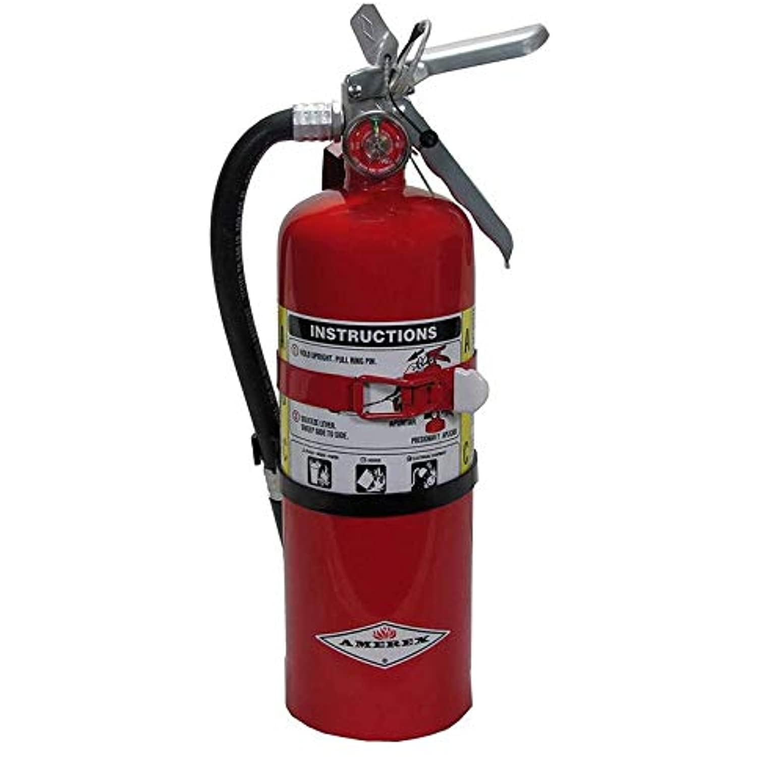 B500T 5 lbs ABC Dry Chemical Fire Extinguisher with Wall Bracket