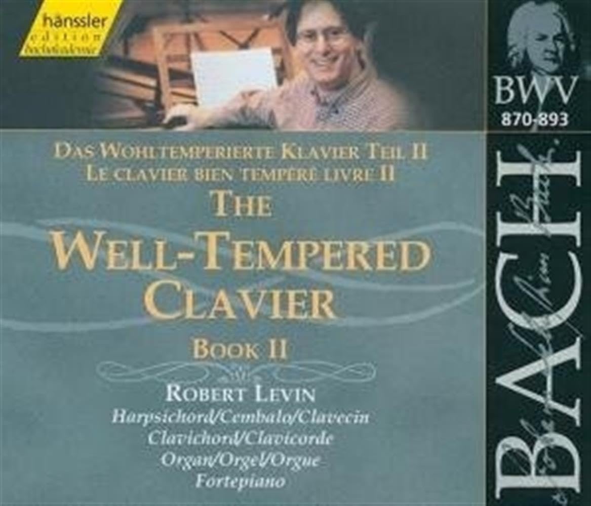 Well Tempered Clavier Boo [Audio CD] BACH,J. S.