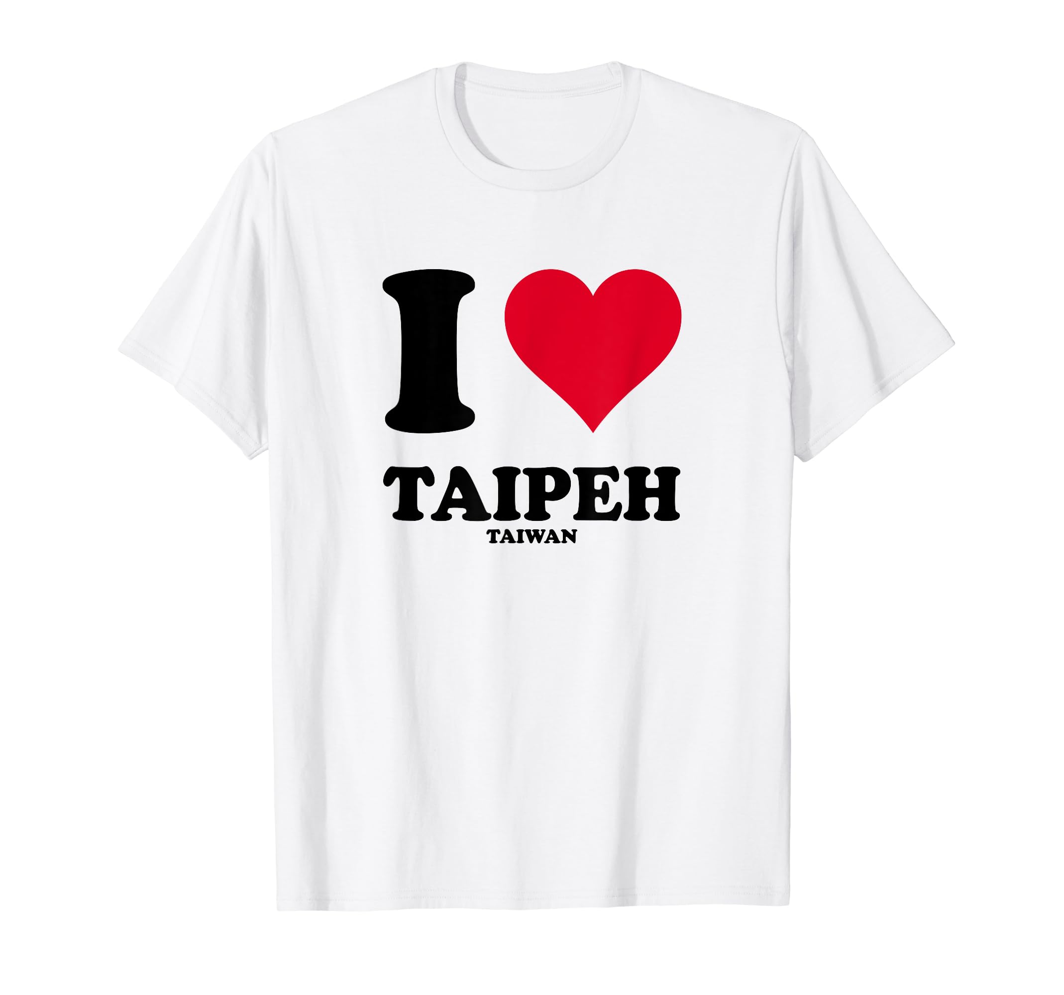 Amazon | I Love Taipei Tシャツ | Tシャツ・カットソー 通販