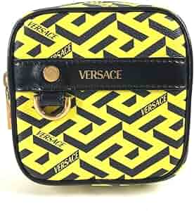【未使用】VERSACE ヴェルサーチ　グレカロゴ　ポーチ 新品 ヴェルサーチ 保存袋付 グレカ柄 撥水 ポーチ・セカンド