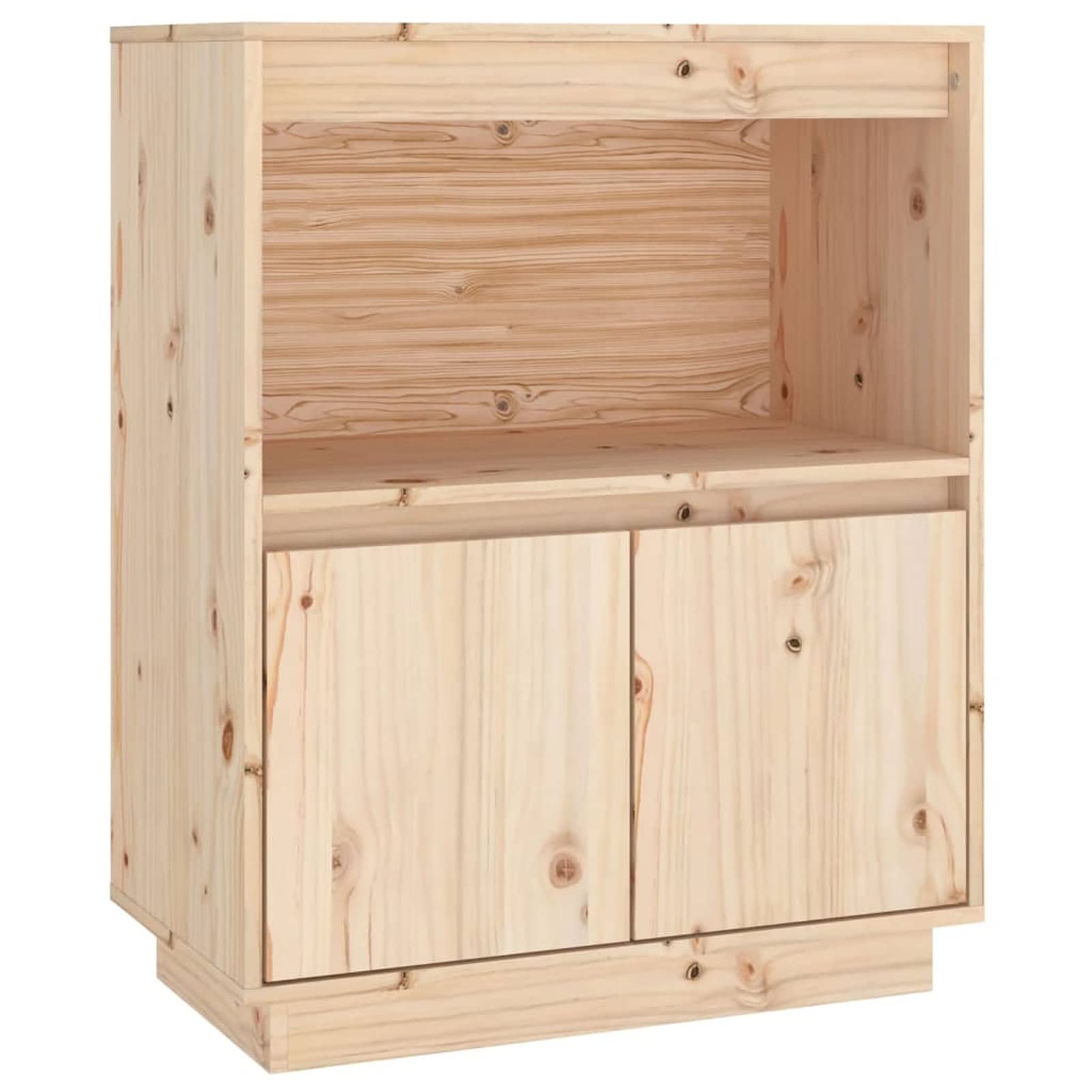 ShGaxin Kredens 60x34x75 cm z litego drewna sosnowego, komoda do przechowywania sypialni, komody z szufladami, szafka z szufladami259