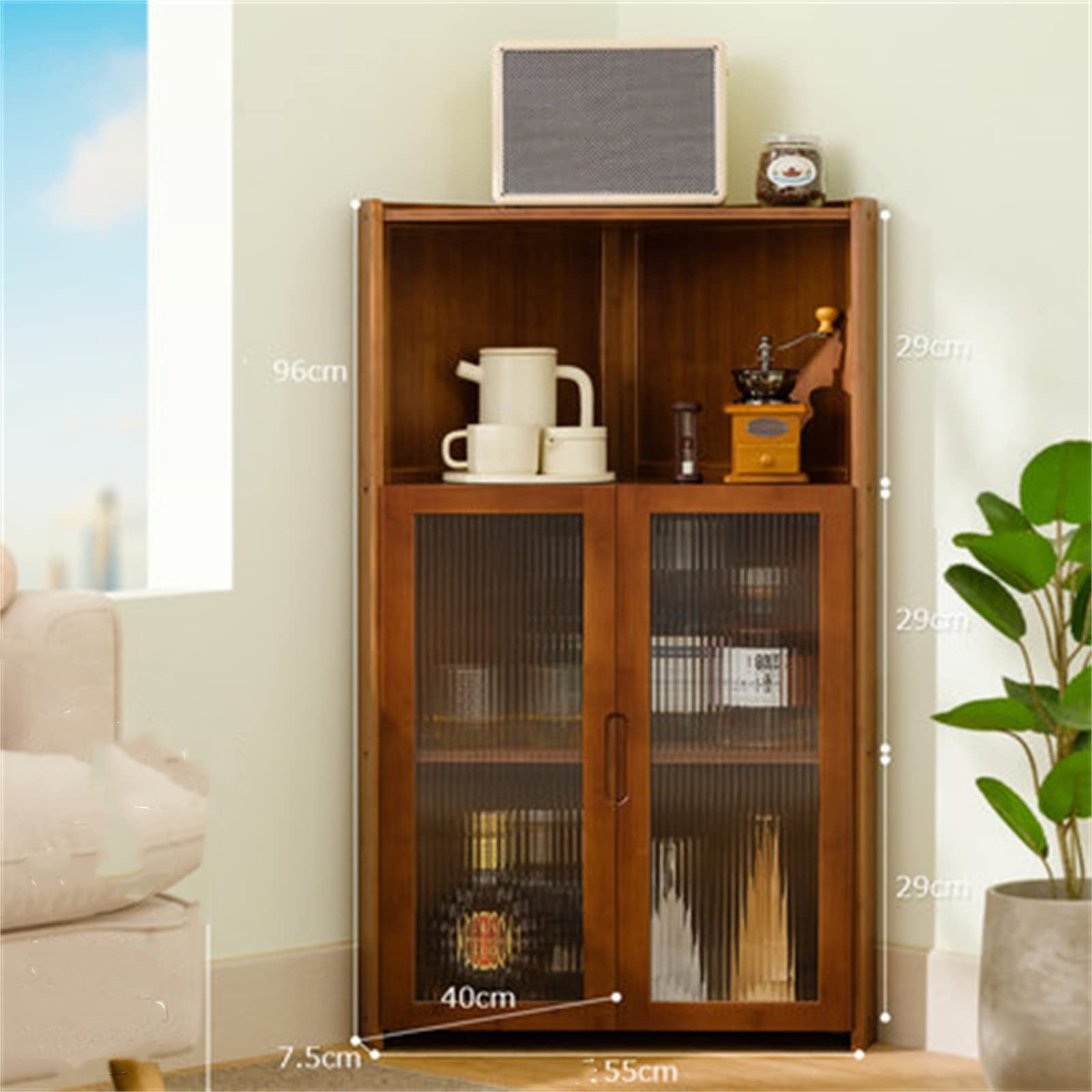 Amazon｜ラック オープンシェルフ コーナー用 角のキャビネット