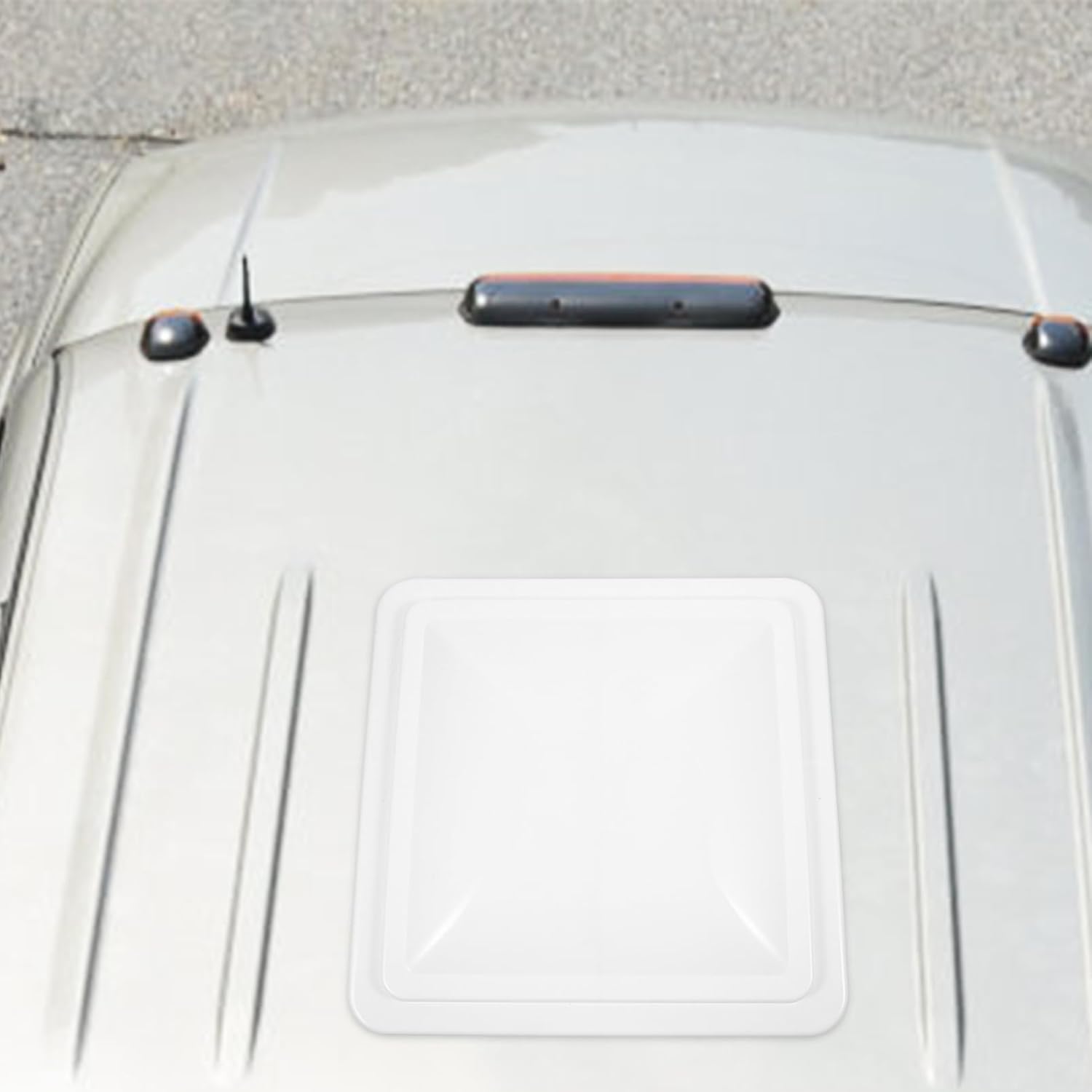 Unomor Rv Vent Cover Roof Ventilation Cover for Rvs Easy Installation Modified Vent Hood Excellent Airflow for Fresh Interior Versatile Fit
