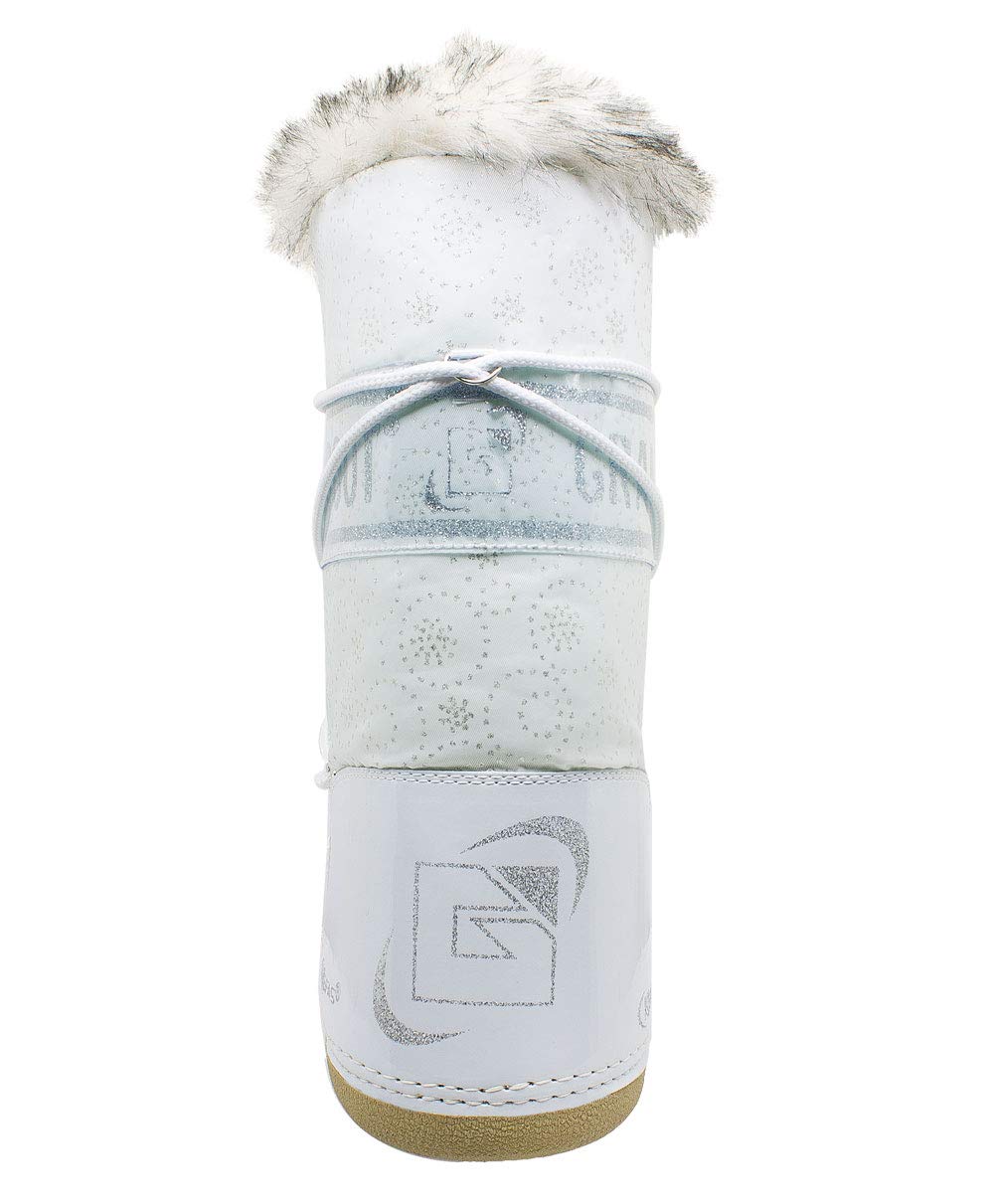 Kefas - Husky Glitter - Apres Ski Femme Blanc 38-40 EU