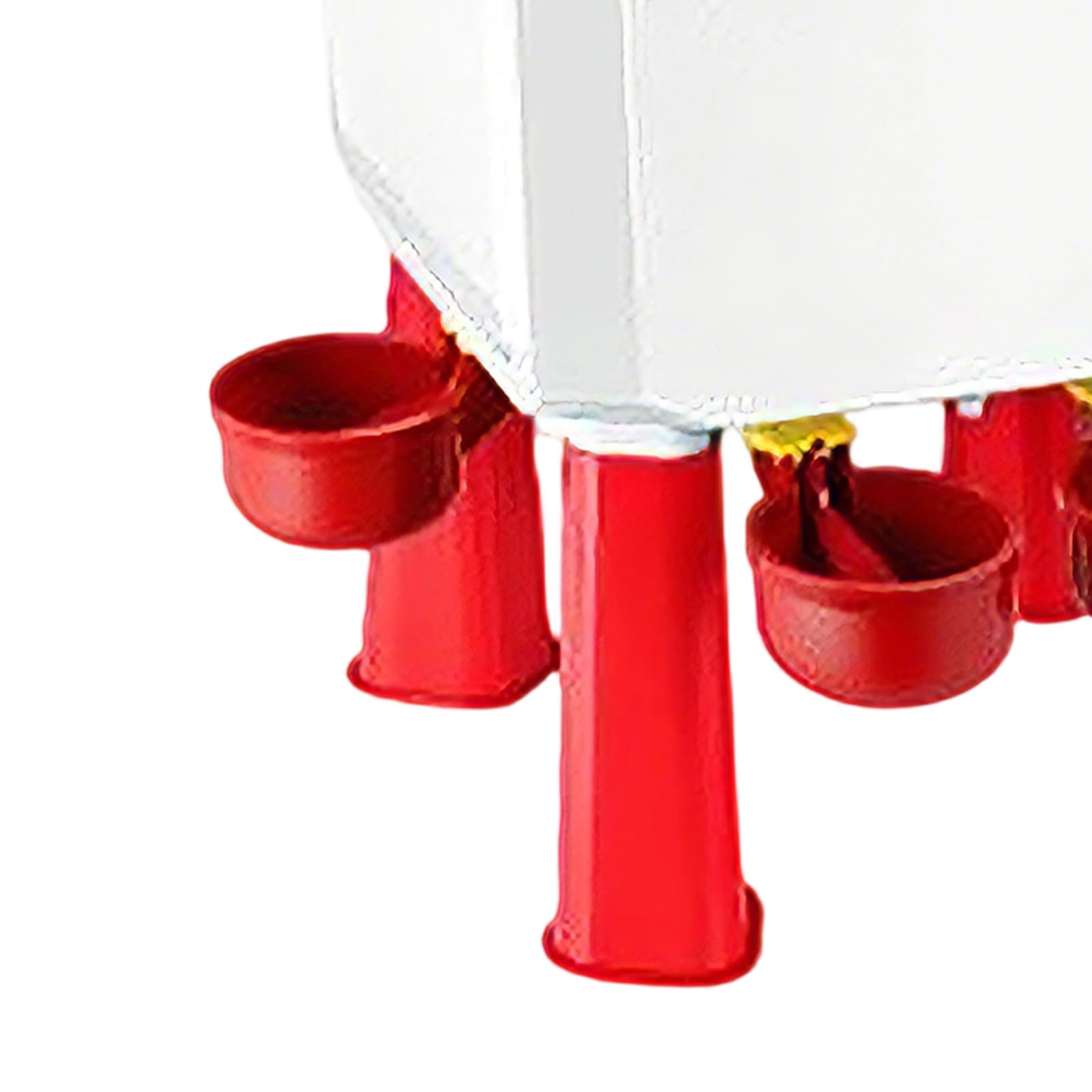 Mangiatoia per pollame, grande secchio automatico con coperchio, dispenser di cibo per pollo, per anatre, bantam, fagiani, tacchini, coop, fattoria, vacanze, esterno, maiale, pecore, piccoli animali