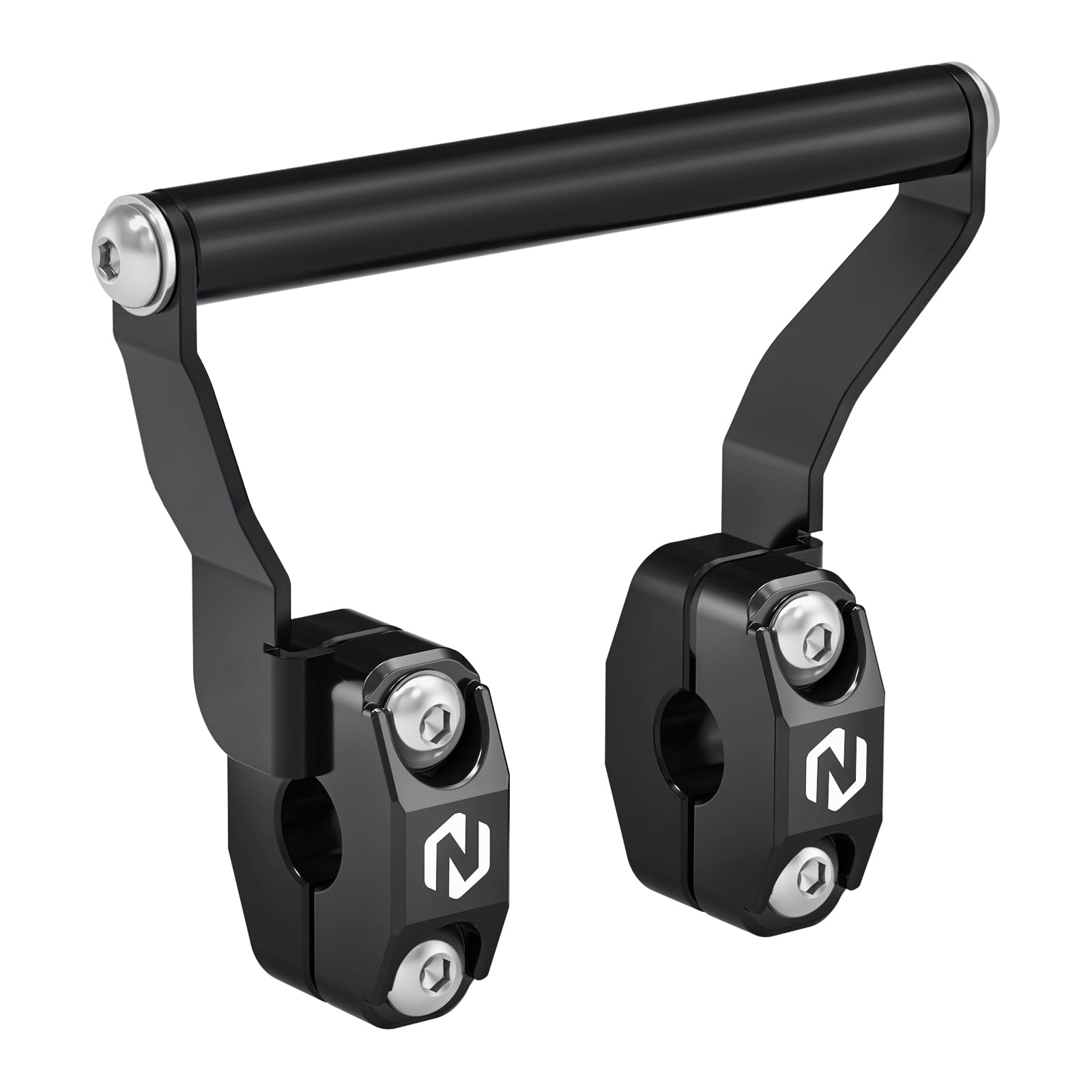 NICECNC Staffa di navigazione Supporto a morsetto Staffa di navigazione Compatibile con Yamaha Tenere 700 /XTZ700 2019-2024, Tenere 700 Rally Edition 2020-2024, nero, vedi montaggio