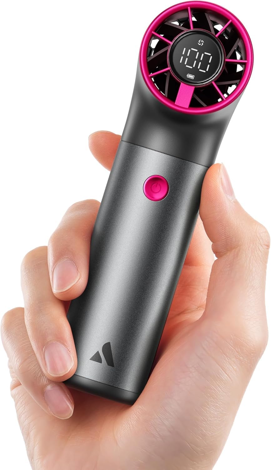 Amazon | Aecooly ハンディファン 手持ち扇風機 強力ターボミニファン