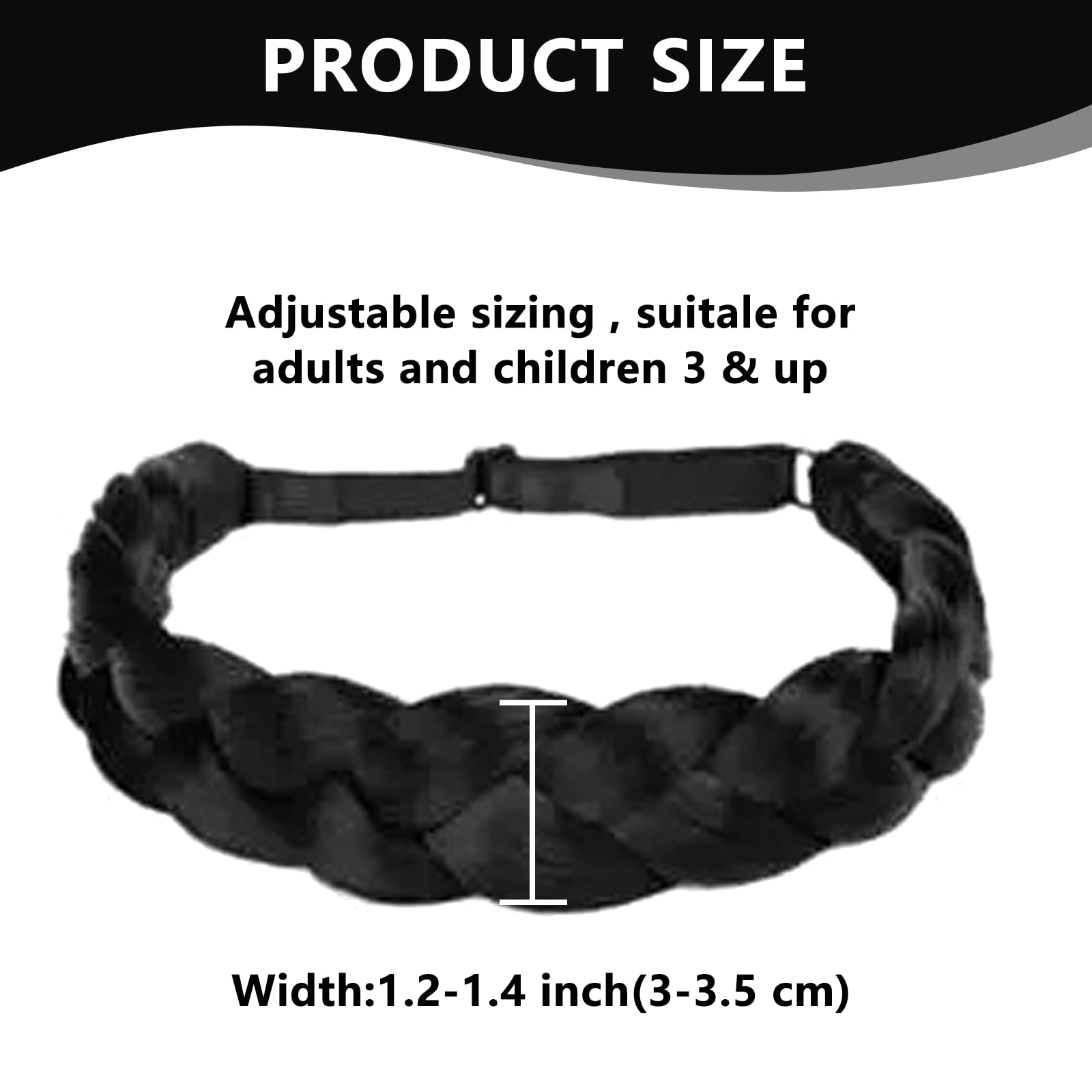 Premium Material: The synthetic hair braid is made of synthetic fibres material, which is heat-resistant and wear-resistant - Image 2