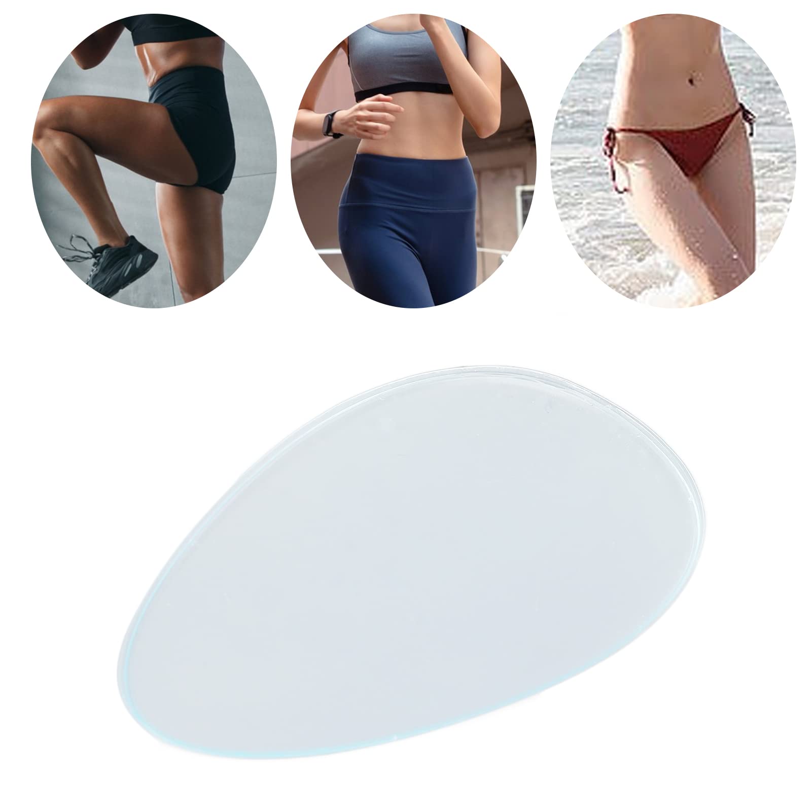 Assorbente per le parti intime donna - Copertura in silicone lavabile e riutilizzabile per leggings, pantaloni yoga, costumi bagno - Design ergonomico ed ecologico, regalo perfetto per le donne - 9 x