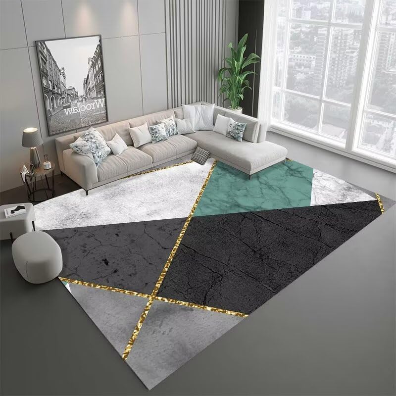 Tapis Rectangle 180X200cm Moderne et ne se Décolore Pas