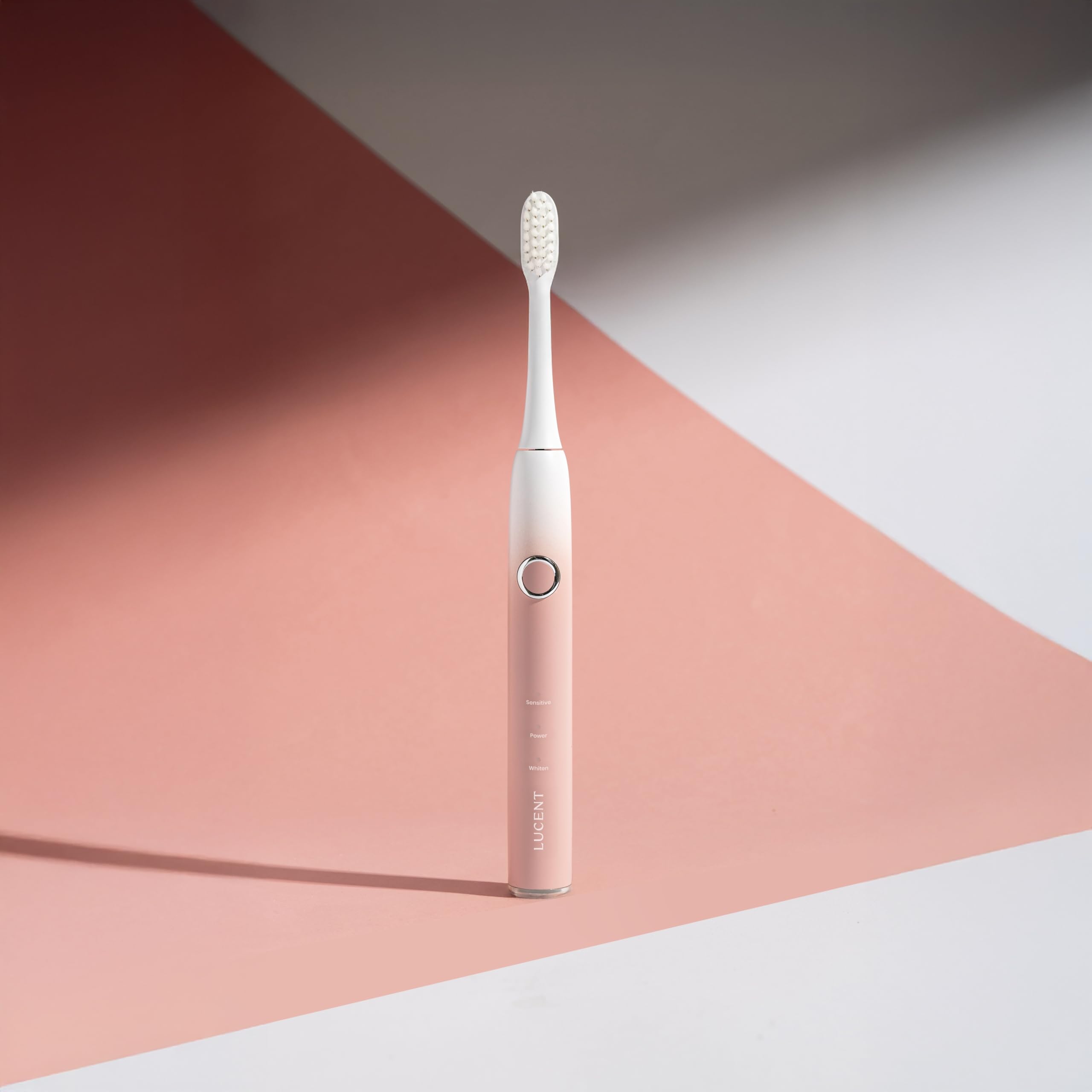 Spark Sonic Elektrische Zahnbürste. Stilvoll, sanft und effektiv, 25 Tage Akkulaufzeit, wasserdicht (Pink Happiness)