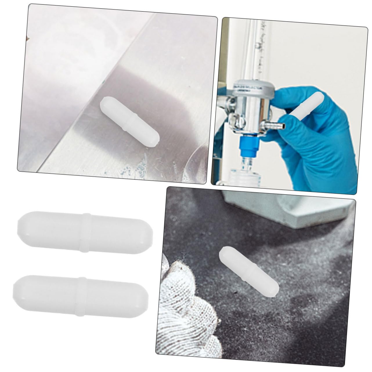 iplusmile 100stücke Teiliges Magnetische Rührstäbe Ptfe Für Schnelles Von Flüssigkeiten Und Reagenzien Vielseitig Einsetzbar Für Wissenschaftliche Anwendungen
