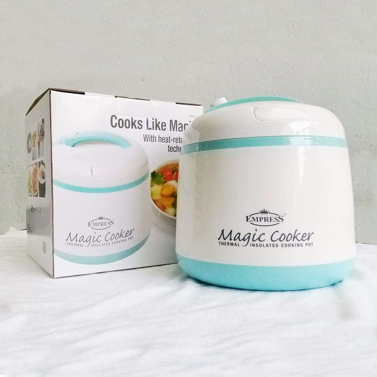 Buy Valued Empress Magic Cooker 5.5L Thermal Insulated Cooking Pot Malfunction of Cooker, Food