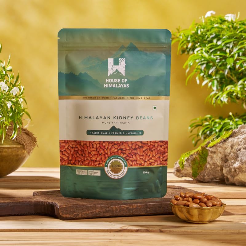 House of Himalayas - Authentic Himalayan Munsiyari Rajma (White) - 500 gm - Boils quickly | Rich and Creamy Flavor | Unpolished & Pollutant-free | Handpicked from Uttarakhand (B0D7PPWMRT) Amazon Price History, Amazon Price Tracker