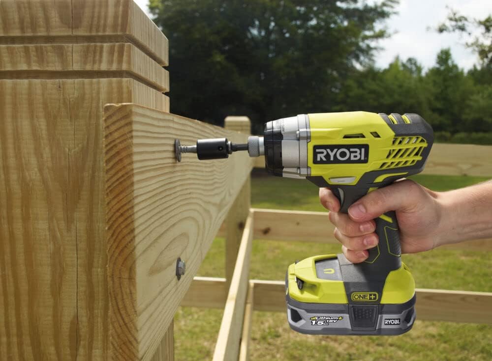 RYOBI - Duo ONE+ 18 V: Drill Driver + Impact Wrench - Supplied in Carry Bag with 2 Batteries 2.0 Ah + 1 Quick Charger - R18DDID-220S