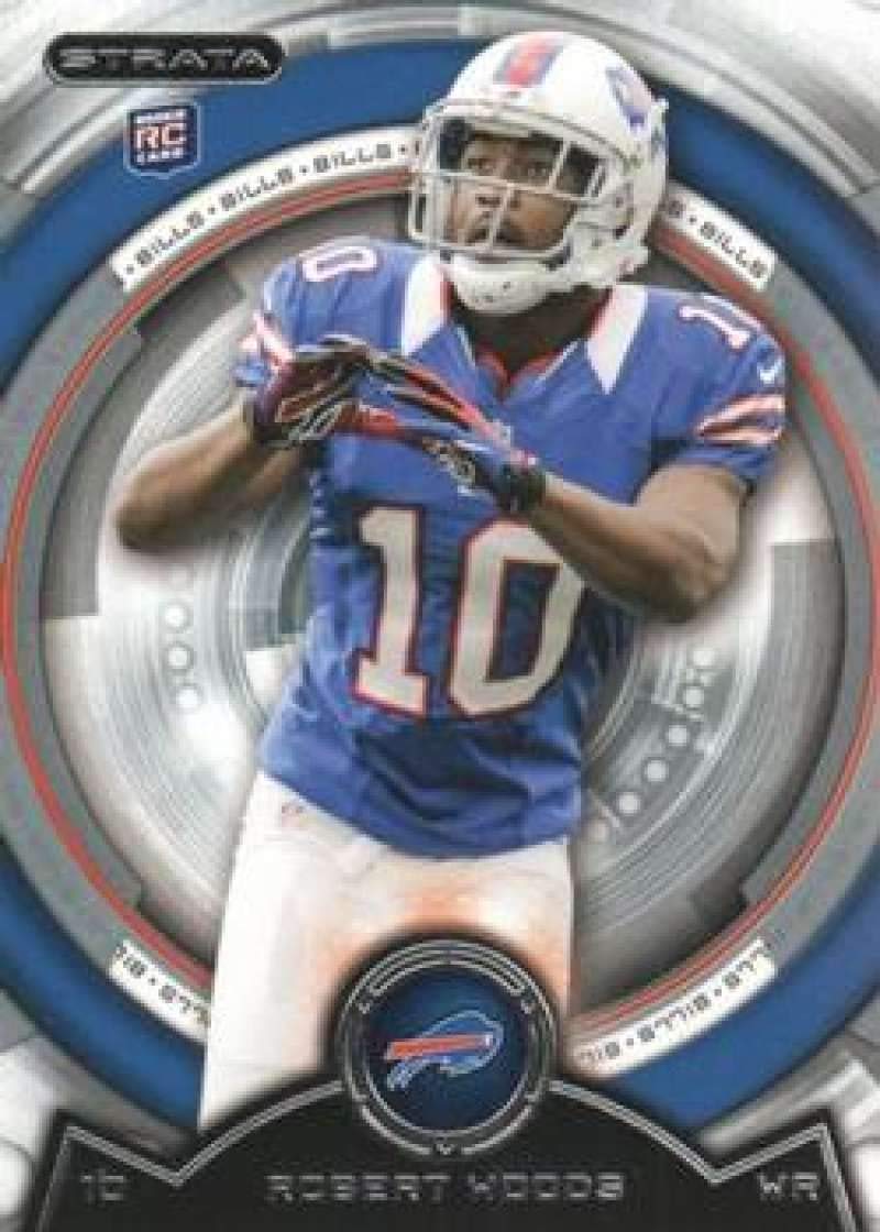 2013 Topps Strata #15 Robert Woods Bills Hobby NFL Football Card (RC - Rookie Card) NM-MT