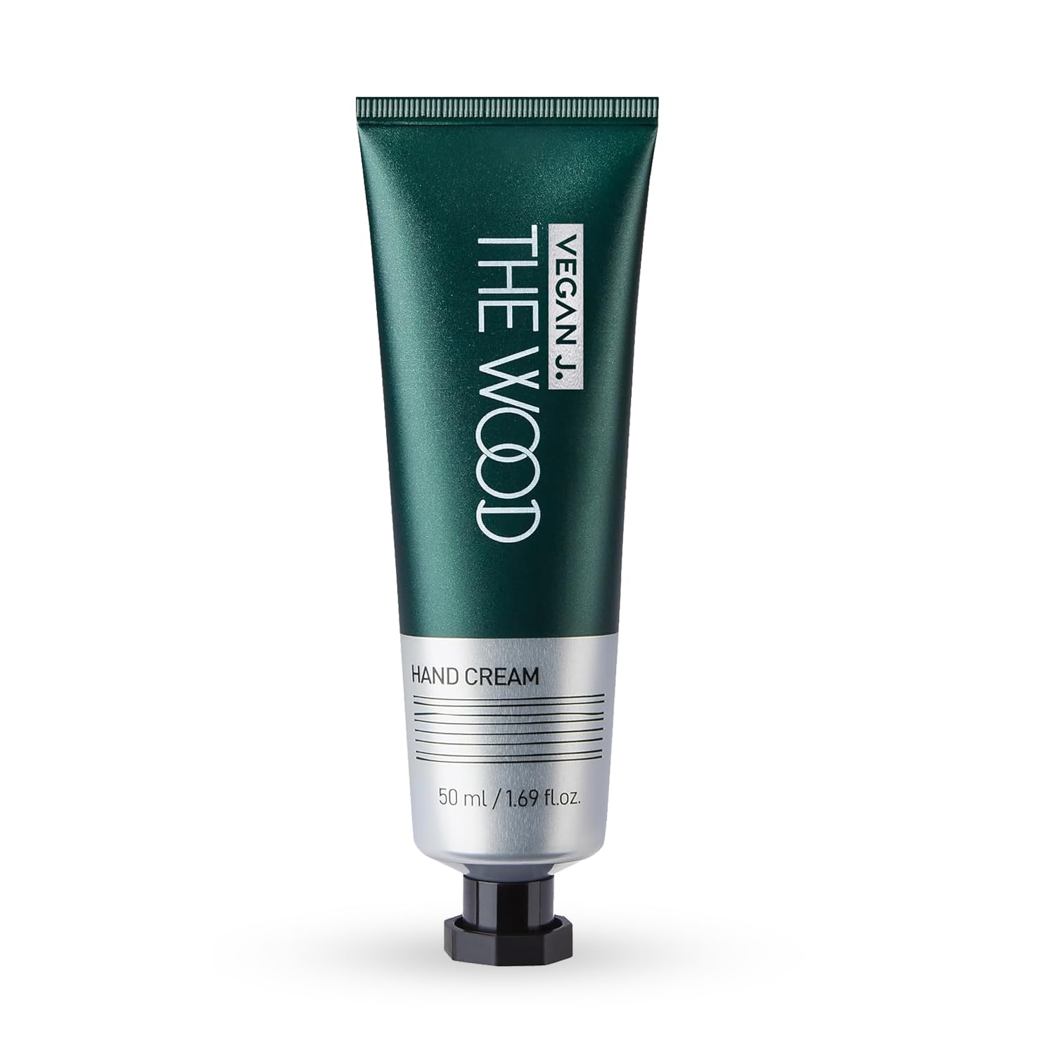 The Wood Hand Cream | Deep Hydration with Shea Butter | Fast-Absorbing, Non-Sticky, Vegan & Cruelty-Free Hand Care with Woody Amber Green Scent (1.69 fl.oz.)
