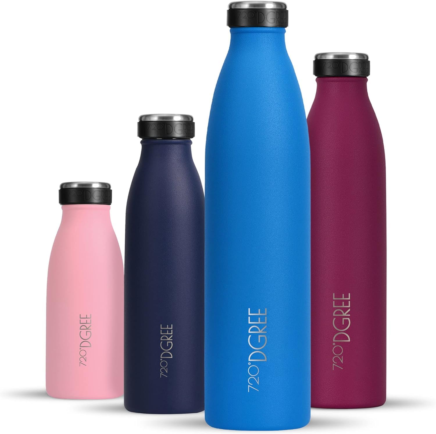 720°DGREE Vaccum Insulated Water Bottle “milkyBottle“ - 750 ml - Insulated, Leakproof, BPA-Free, Thermo Flask - for Sports, Gym, Fitness, School, Kids, Travel, Outdoor, Hot, Cold & Carbonated Drinks — view 8