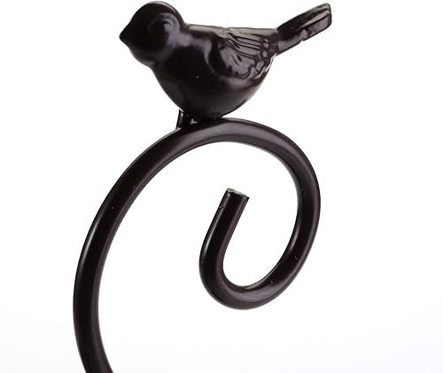 Miniatura 4 de Suwimut 2 Pack Desktop Planter Hydroponics Vase, Plant Propagation Station Planter Bulb Vase with Holder, Modern Creative Bird Plant Terrarium Stand