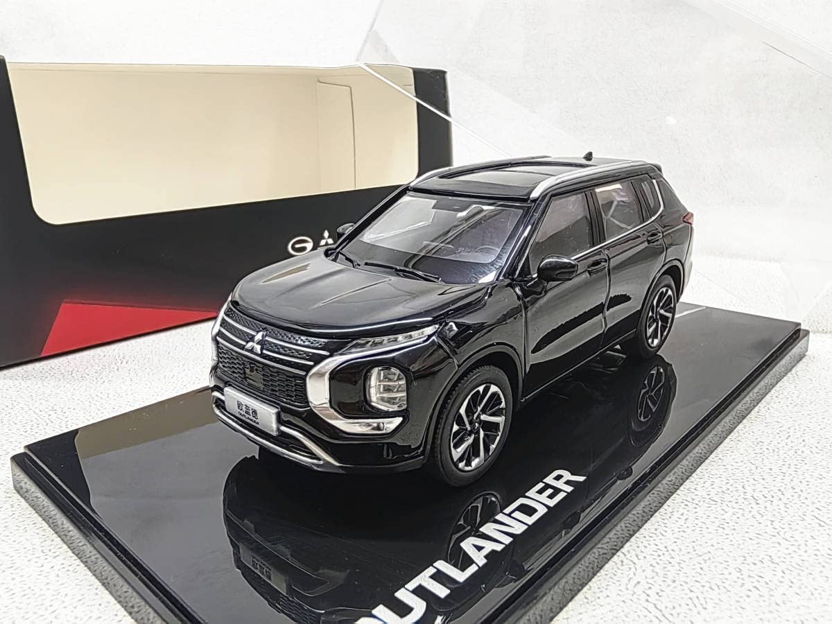 Amazon | 1/43 三菱 アウトランド OUTLANDER 2023 黒 | ミニカー