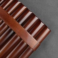 Vista 4 de 22/25 tubos G Key Profesional Pan Flauta China Tradicional Instrumento Musical Tubos de Pan Tubos Fácil de Aprender con Exquisitas Tubos de Pan