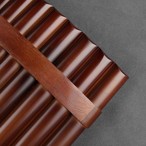 Miniatura 4 de 22/25 tubos G Key Profesional Pan Flauta China Tradicional Instrumento Musical Tubos de Pan Tubos Fácil de Aprender con Exquisitas Tubos de Pan