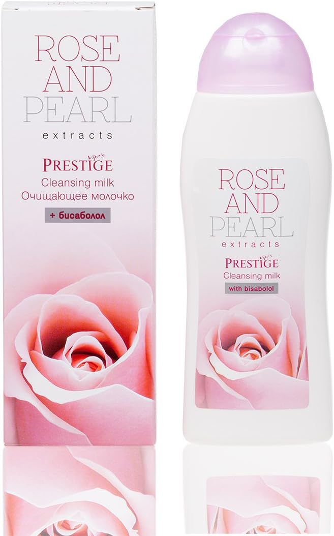 Rose and Pearl Cleansing Milk with Bisabolol