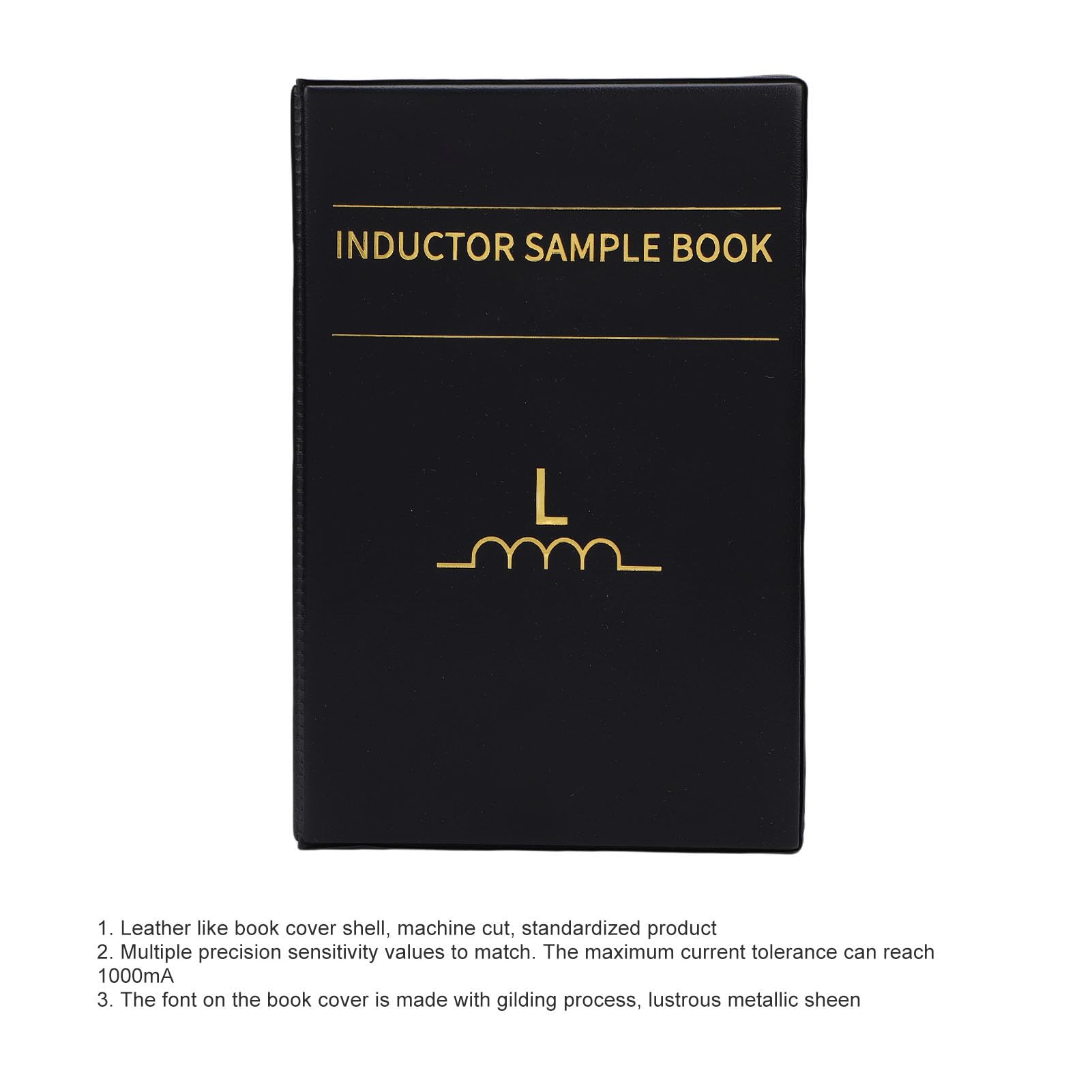 Zunate 0402 Libro Campioni di Induttori SMD, Kit di Assortimento di Induttori in Chip Multistrato con Etichette dei Parametri, per Studenti di Ingegneria, Insegnamento di Riparazione