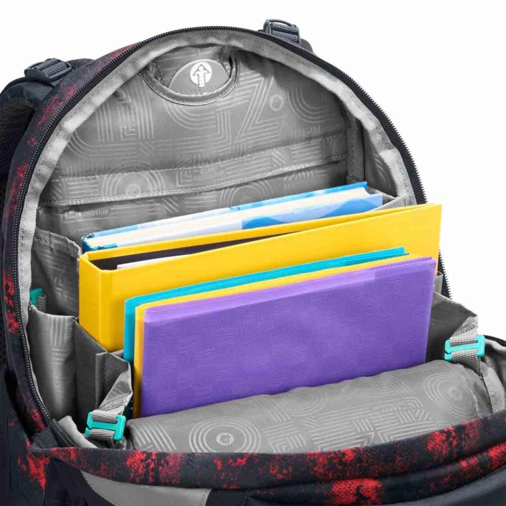 Coocazoo Mate Schulrucksack Set 2tlg. inkl Schlamperbox (Broken Black)