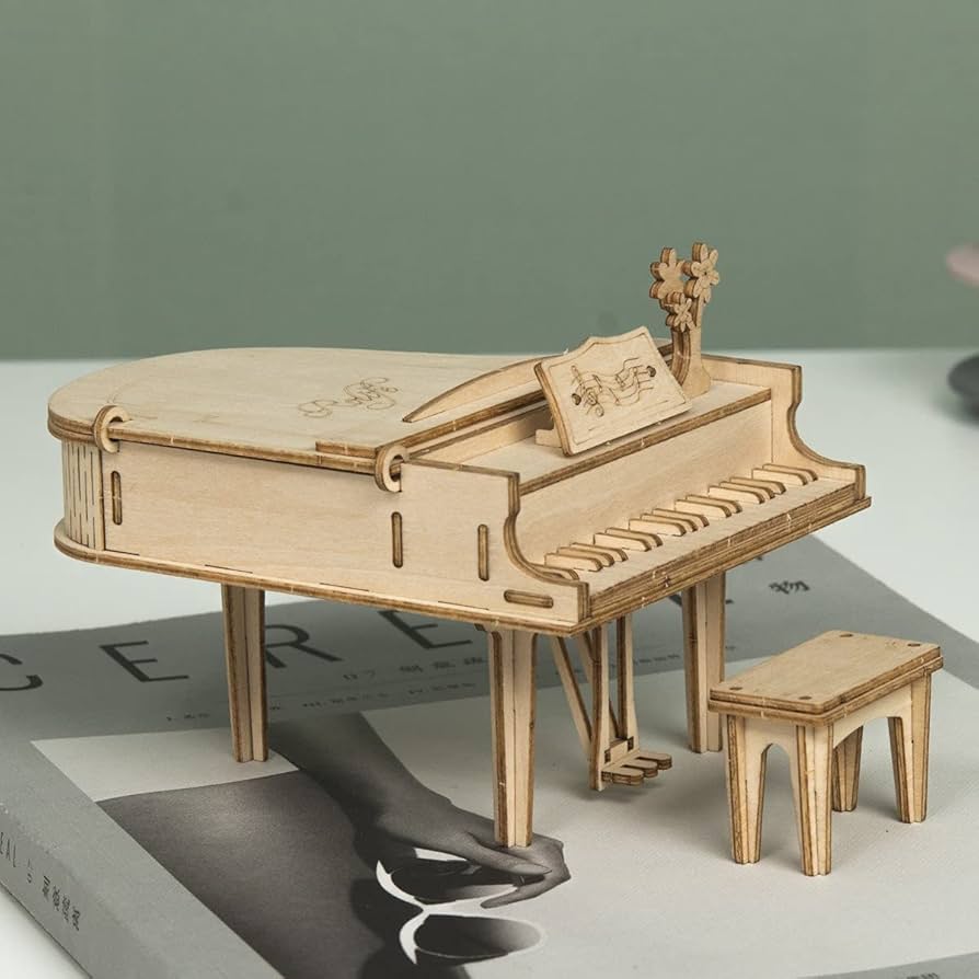 Amazon.co.jp: つくるんです® 日本語説明書付 3D ウッドパズル