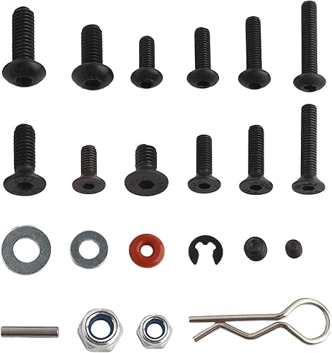 Miniatura 3 de Juego de 500 tornillos universales RC Tornillos, juego surtido de tornillos, M3 M4 sujetadores de hardware para Traxxas Axial Redcat HPI Arrma Losi