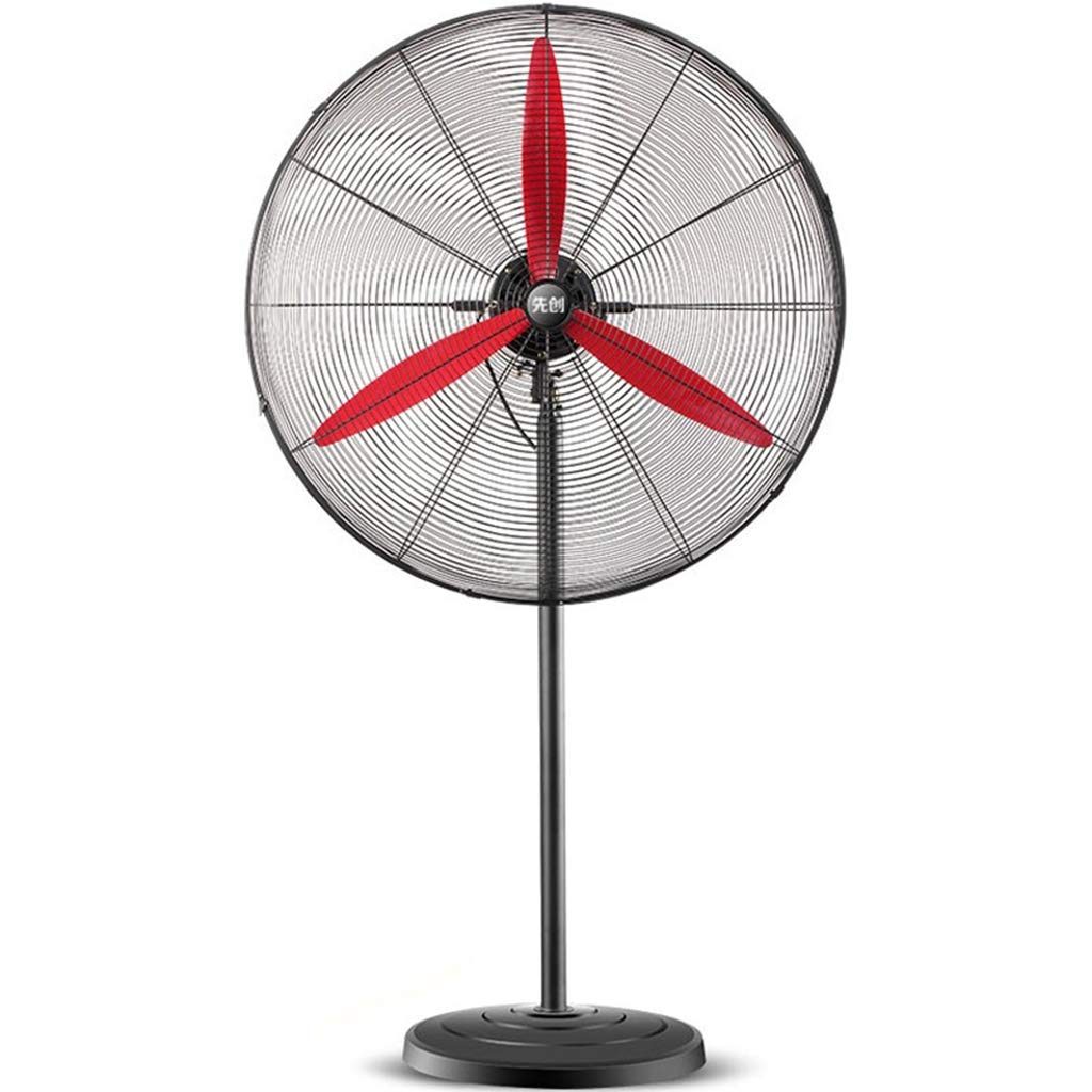 asdchZen Pedestal Fan, Industrial Floor Fan, 3-Speed Oscillating Cooling Fan With Mechanical Control, Quiet Operation For Factory, Warehouse, Commercial Workshop, Black