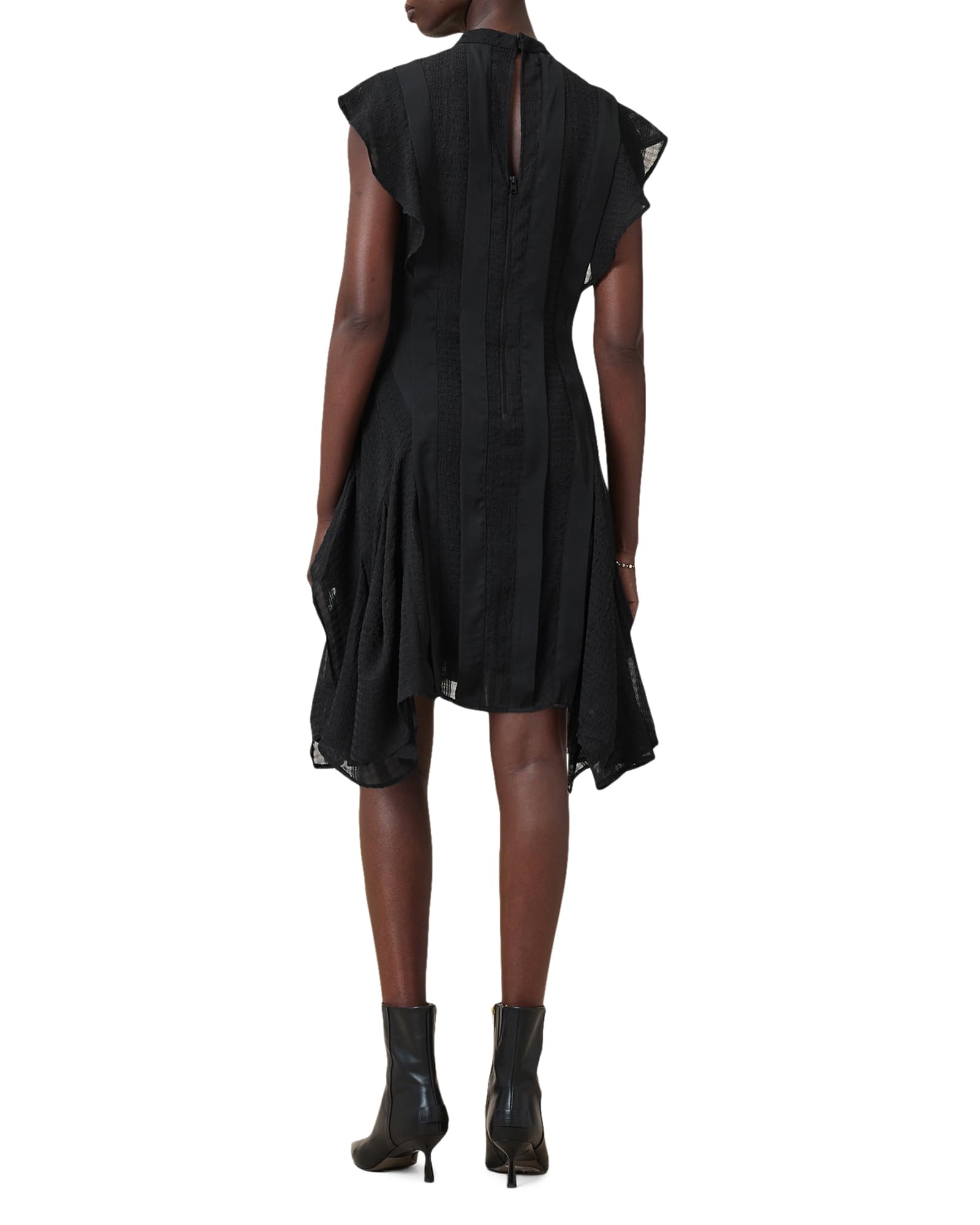 Allsaints Fleur Texture Dress Vestito Donna