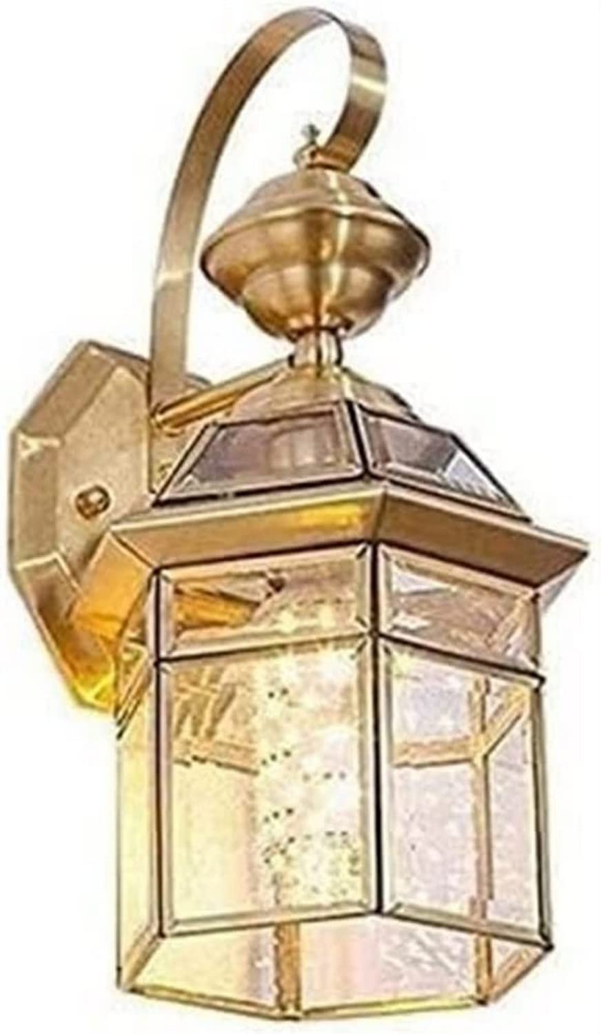 VDOQTLJT Wall Light Victoria All Bronze Lamp American E27 Glass Lantern Waterproof Courtyard Patio Balcony Garden Villa Sconce Lighting Fixture Decor Chandelier Ceiling Fixtures