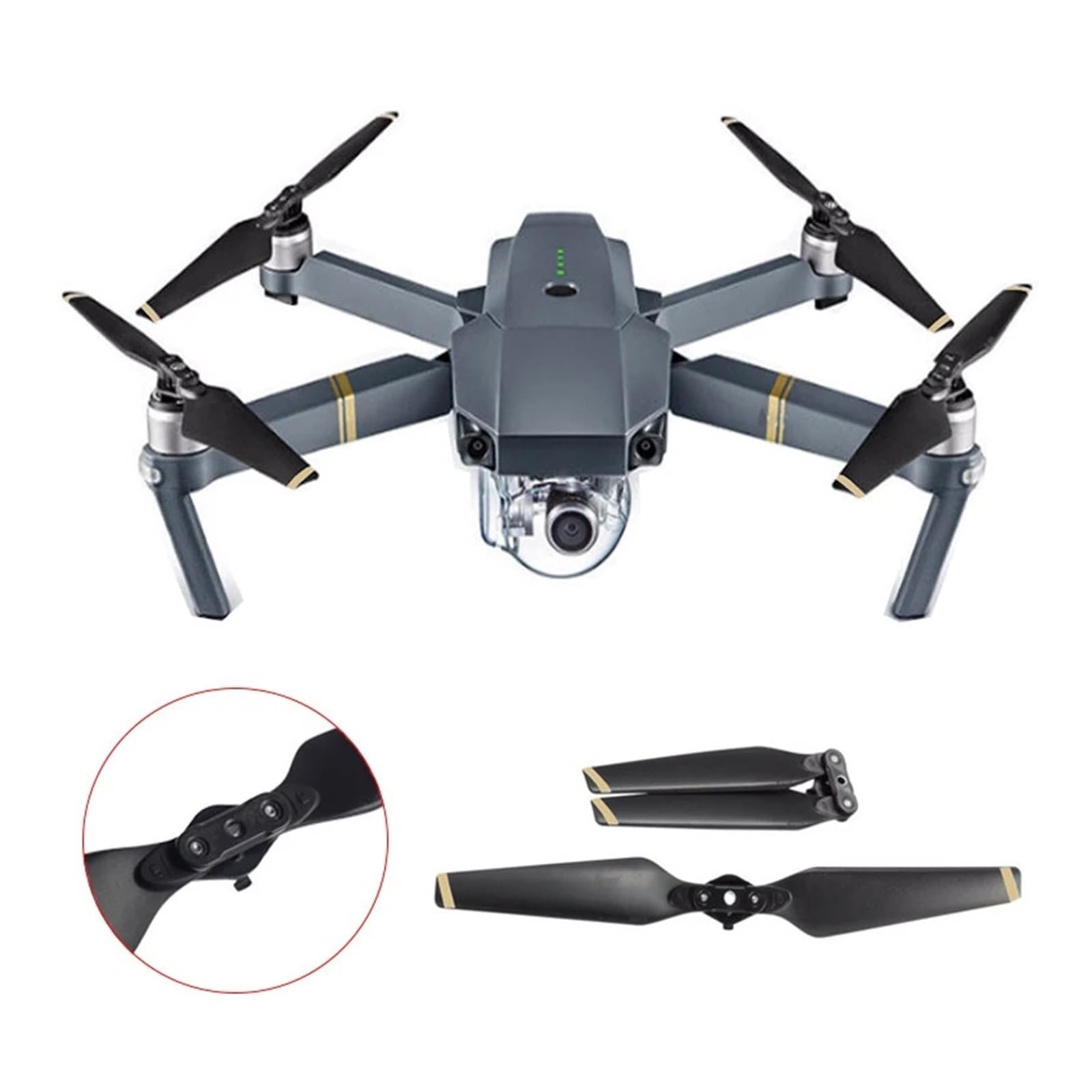 Compatibile con DJI, oggetti di scena pieghevoli Mavic Pro 8330