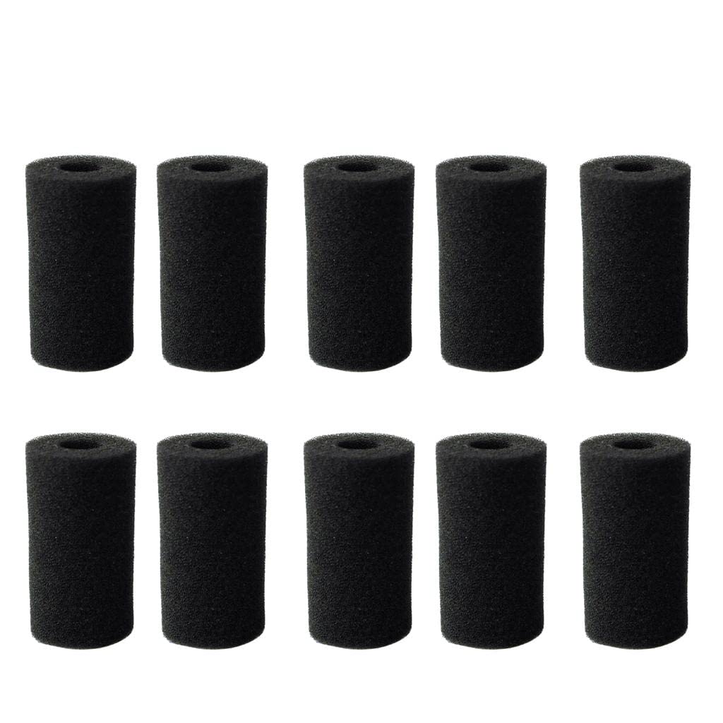 FASHIONMYDAY Fashion My Day® 10Pcs Useful Aquarium Fish Tank Filter Sponge Pad- Black 4x8cm hole 1.5cm| Pet Supplies | Fish & Aquariums | Filters (B0C41T7X1N) Amazon Price History, Amazon Price Tracker