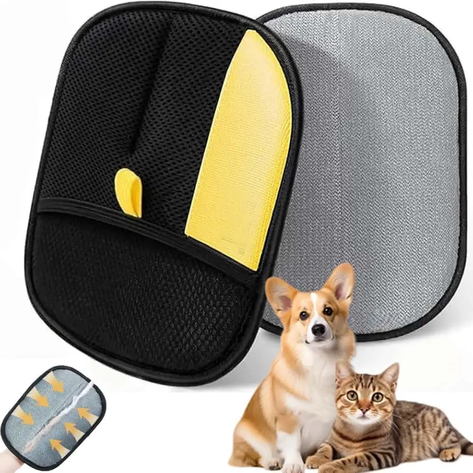 Magic Brush Glove Pet Hair, 2025 New The Magic Brush Pet Hair (1pcs)