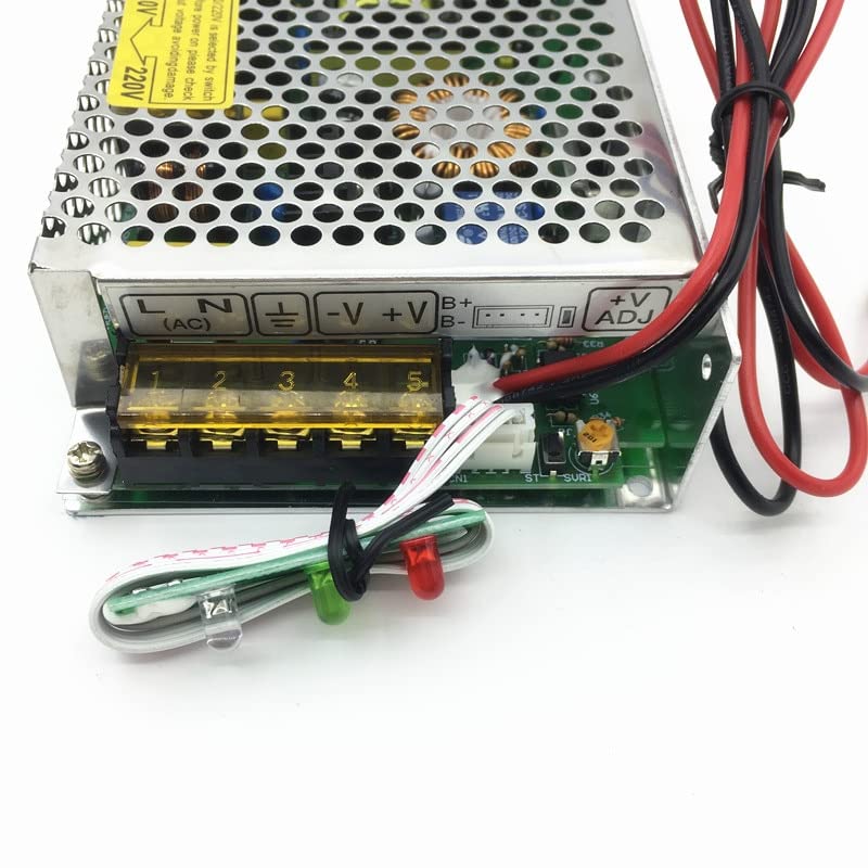 Zasilacz przełączający UPS 120W 12V 24V z UPS/Funkcja ładowania AC 110/220V do DC 12V 2 4vdc Ładowarka akumulatorów SC-120W-12V 24V (rozmiar : SC-120-24V)