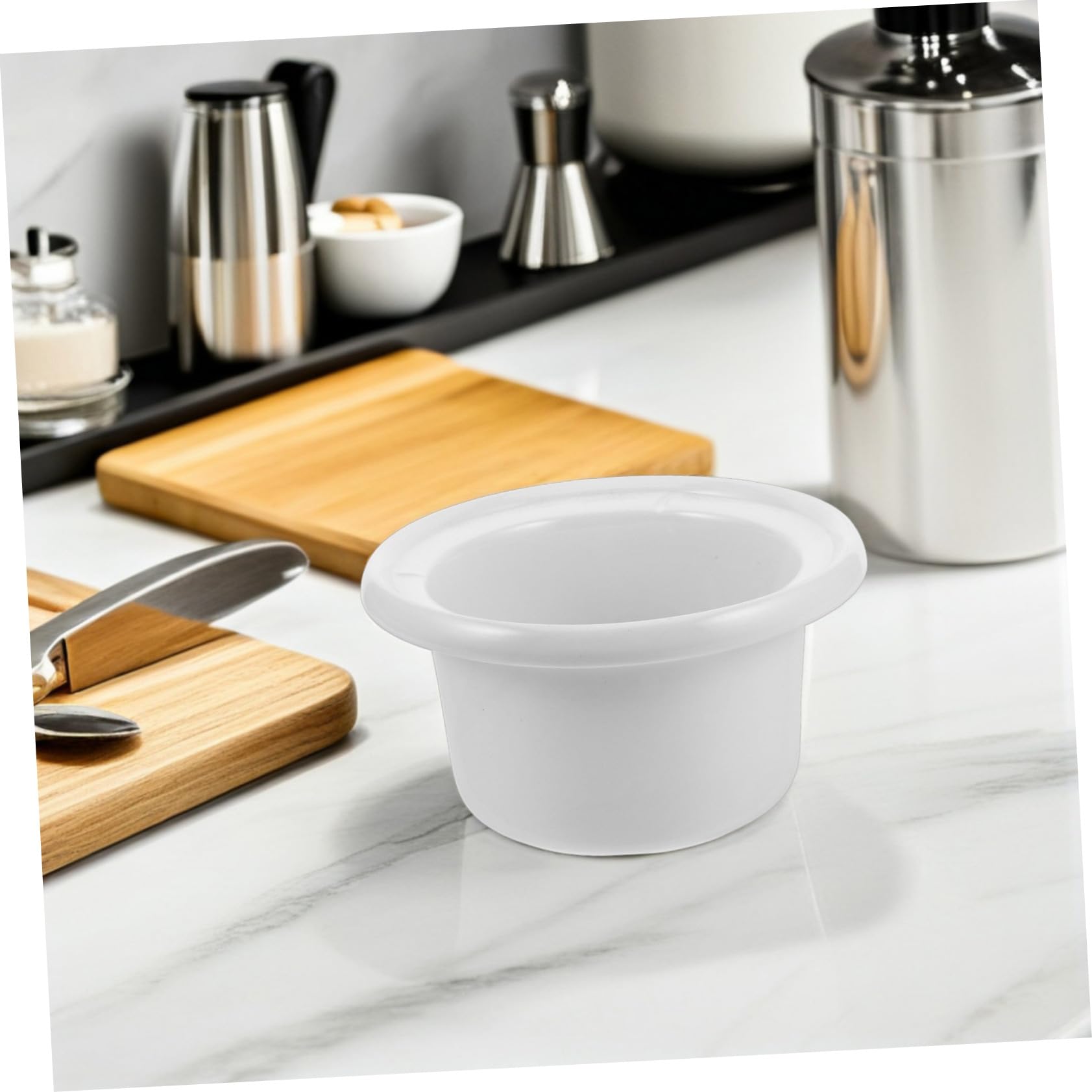 ULTECHNOVO Pentola Interna in Ceramica per Slow Cooker Versatile e Sicura, Ricambio Compatibile per Cuociriso Funzione di Cottura Lenta per Uso Domestico e Ristoranti