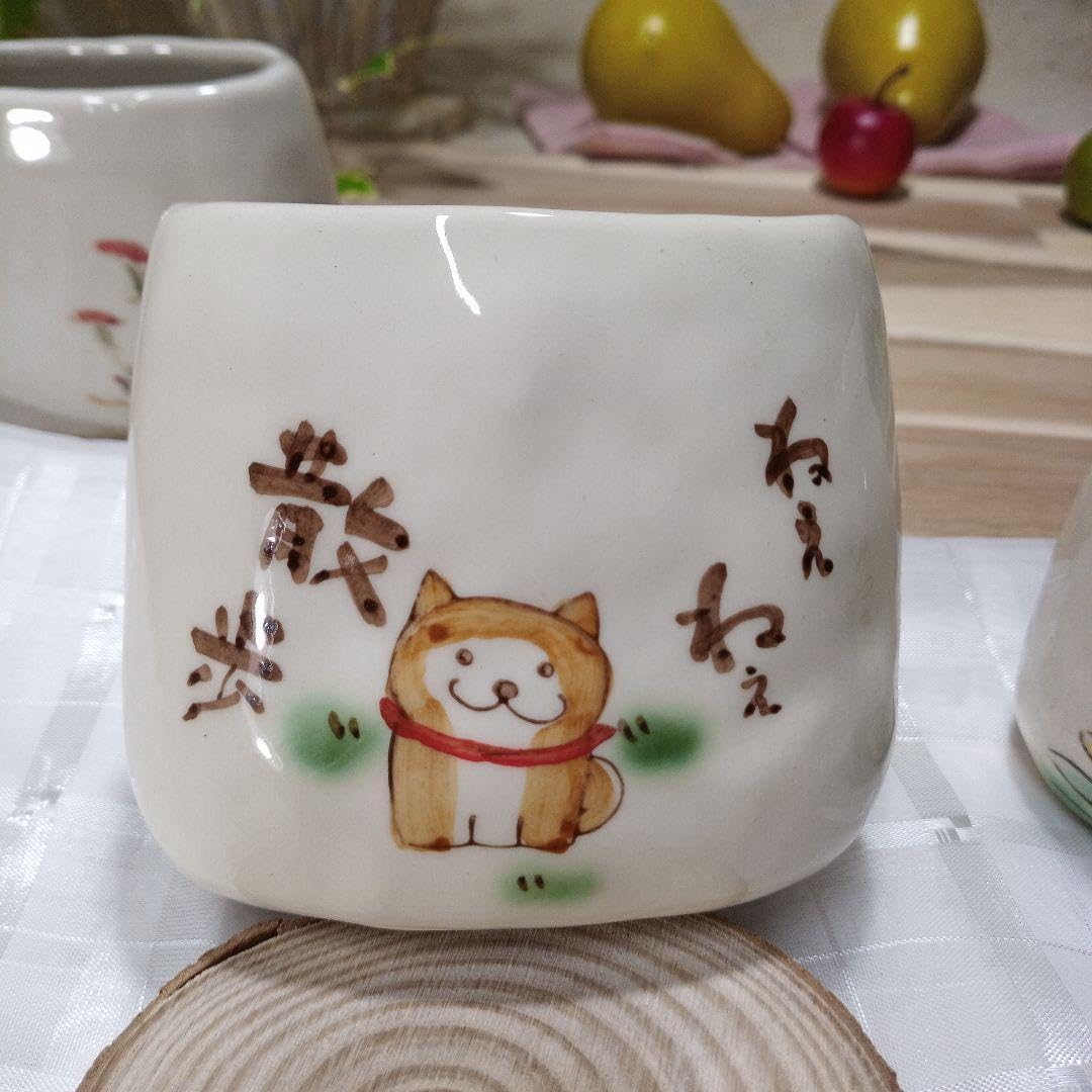 美濃焼 手描きのchopstick stand 3個組NO3