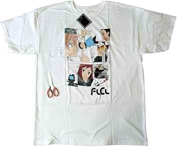 アニメキャラクター Tシャツ ホワイト オシャレを忘れないポニーテールアニメキャラ風美少女 / ねこの森でお