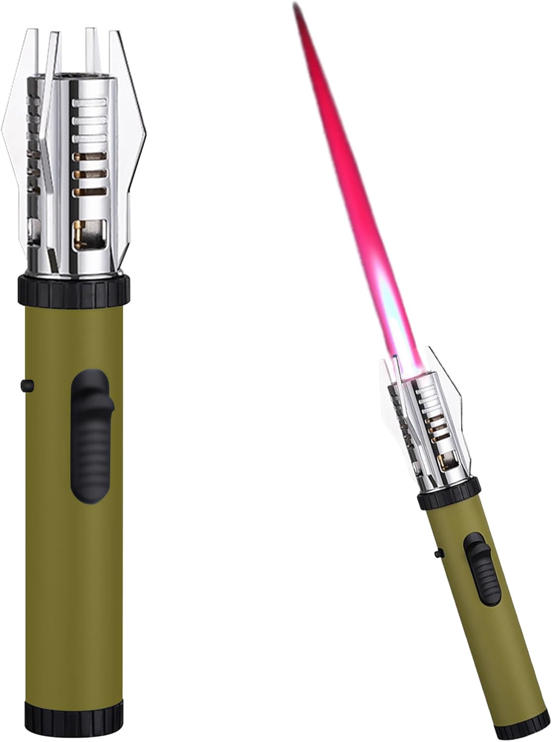 Lightsaber Lighter, Metal Gas Windproof Lighter, Ray Gun