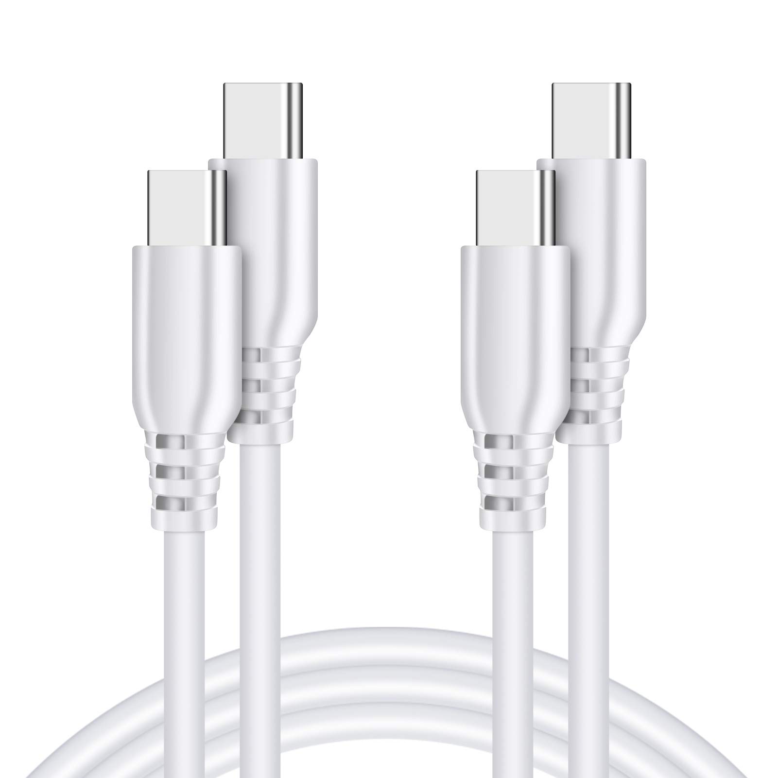 USB C to USB C Samsung Fast Charging Cable 6ft 2Pack, 60W PD 3A Android Type C Charger Cord Power Wire for Samsung Galaxy S23 Ultra A14 5G A54 A13 A03s S22 S21,Google Pixel 7 Pro 7 6a 6 Pro 5a 5,IPad